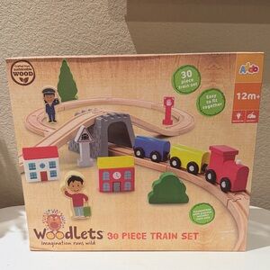 30 Piece Train Set - Colorful Adventure